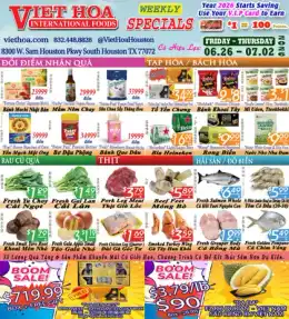 Viet Hoa International Foods Indexed Weekly