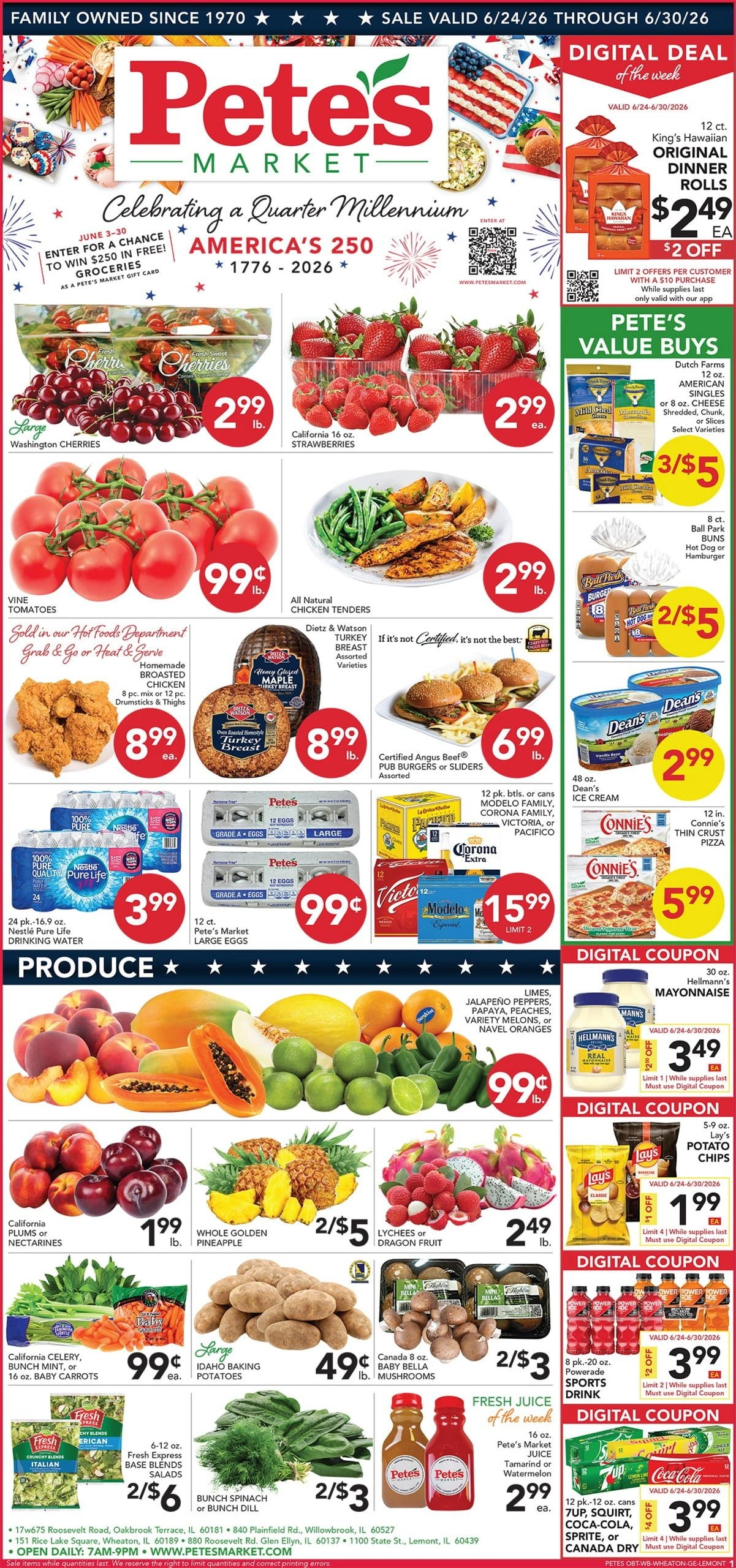 Pete's Fresh Market flyer page 1