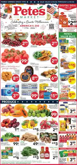 Pete's Fresh Market Indexed Weekly