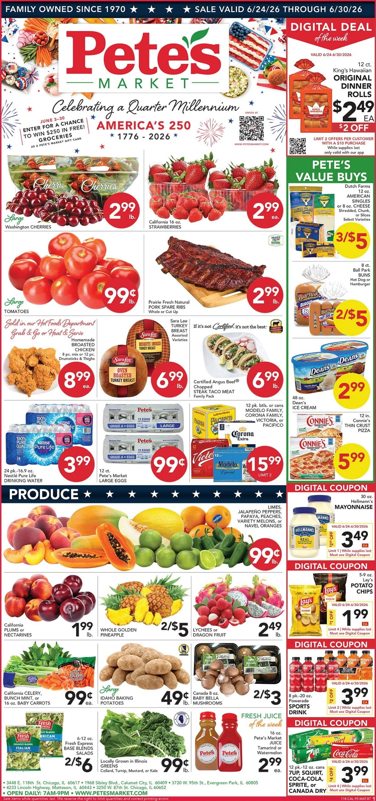 Pete's Fresh Market flyer page 1