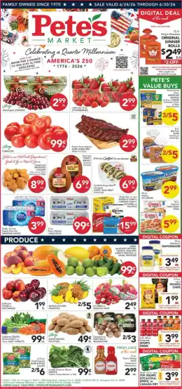 Pete's Fresh Market Indexed Weekly
