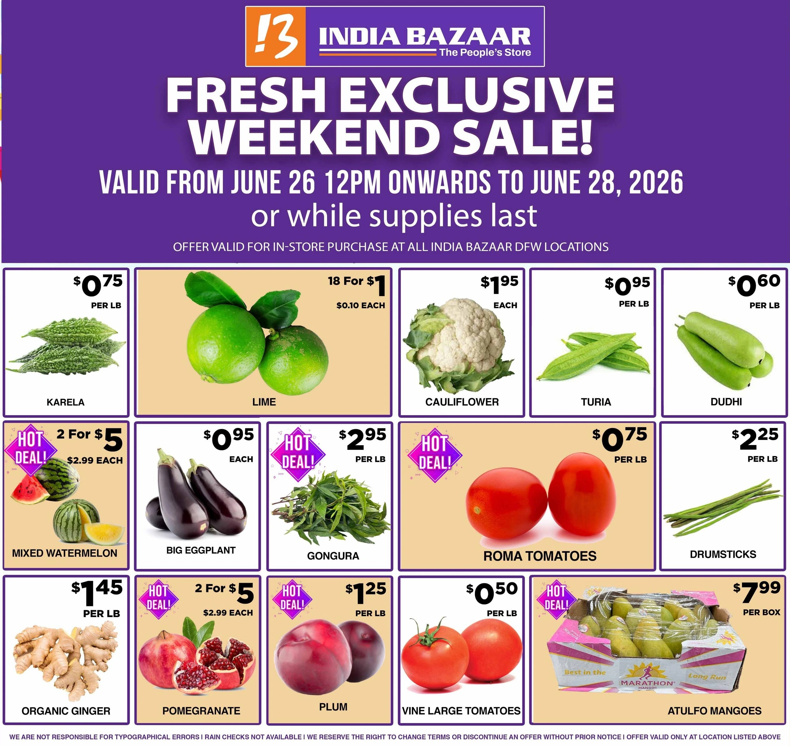 India Bazaar flyer page 6
