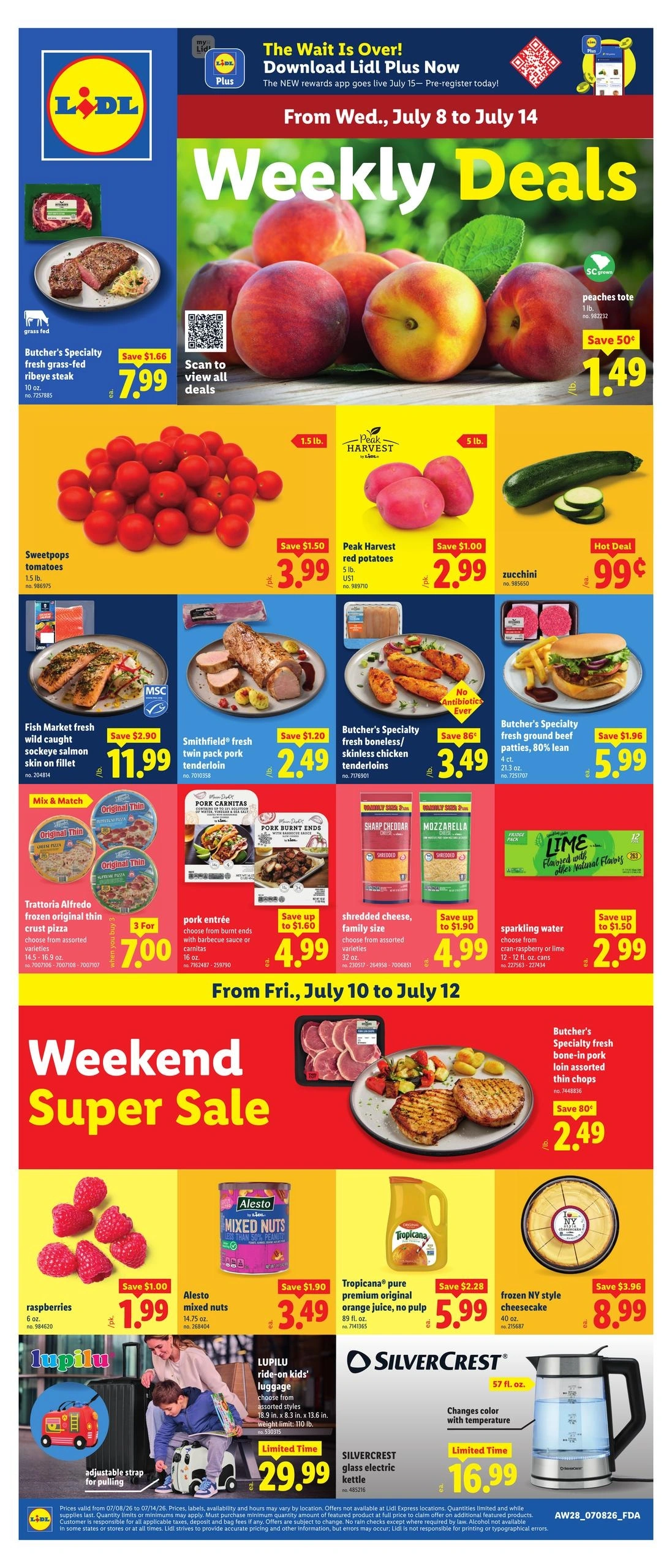 Lidl flyer page 1