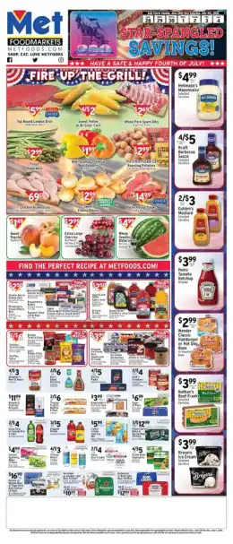 Met Foods Indexed Weekly
