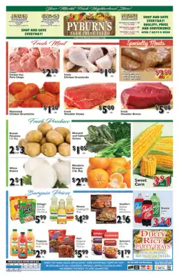 Pyburn's Farm Fresh Foods Indexed Weekly