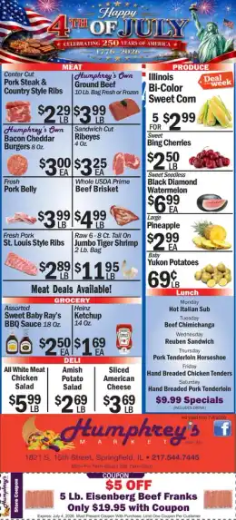Humphrey's Market Weekly