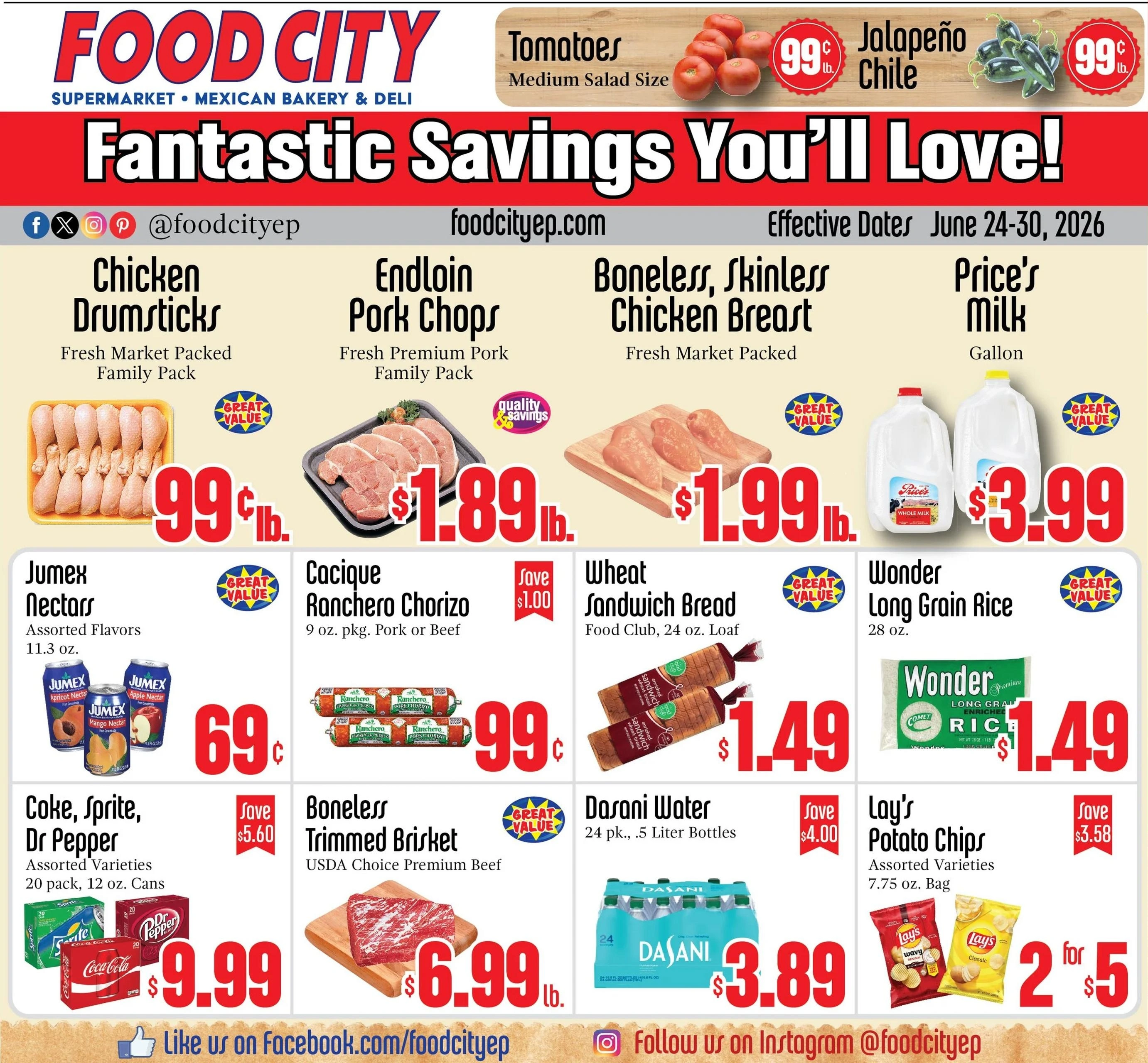 Food City Supermarkets flyer page 1
