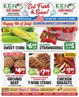 Ken's Fruit Market Indexed Weekly