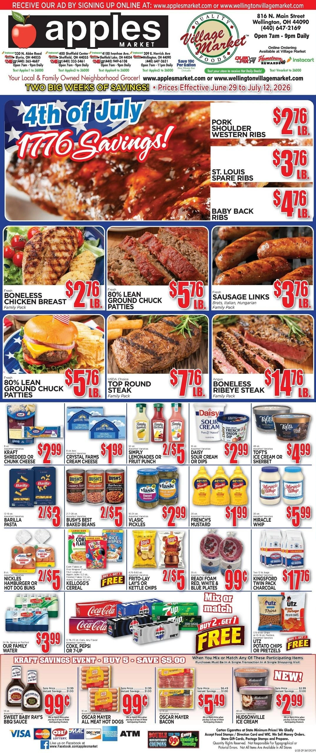 Apples Market flyer page 1