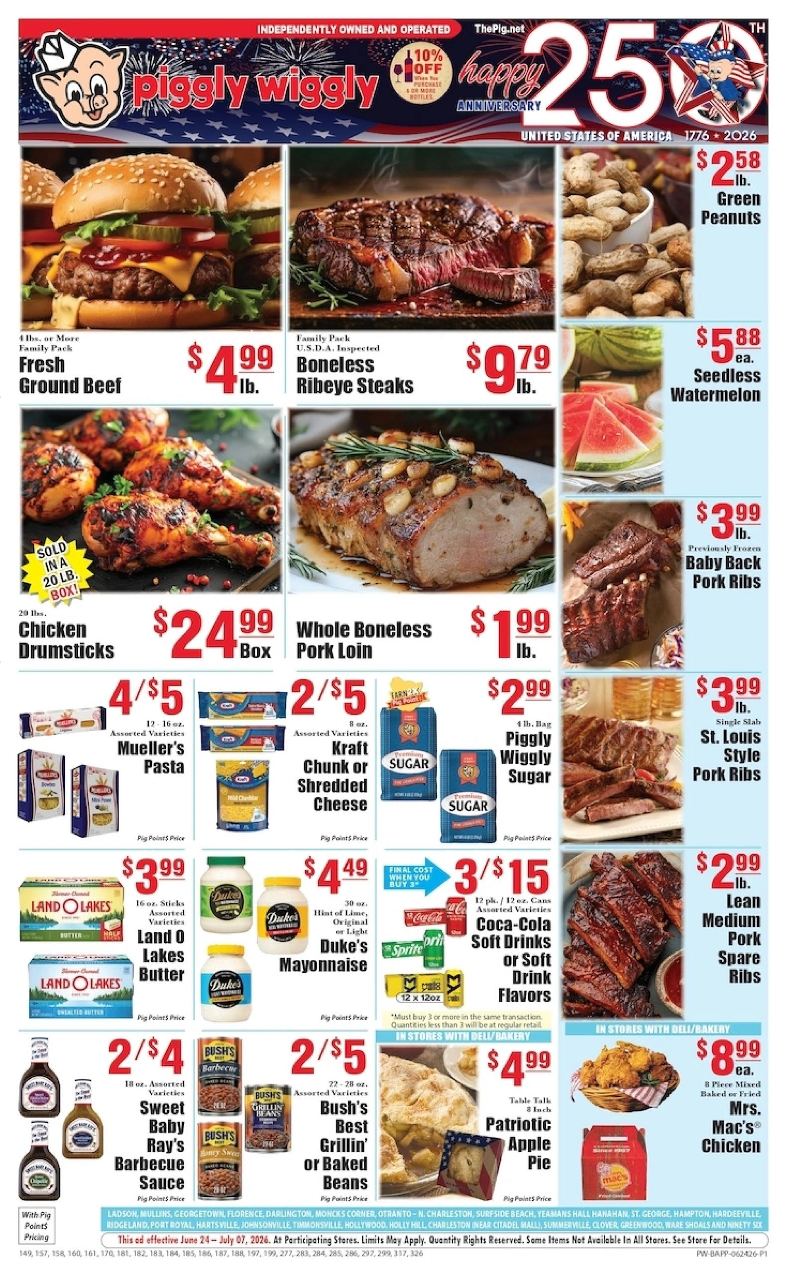 Piggly Wiggly ThePig flyer page 1
