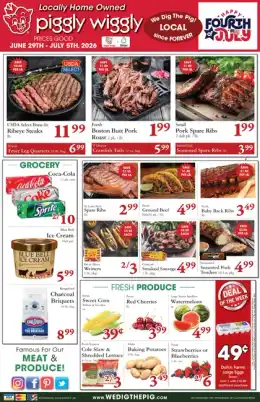 Piggly Wiggly WeDigThePig Weekly