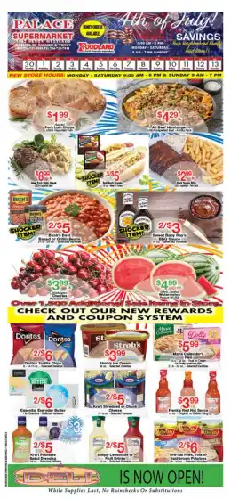 Palace & Foodmax Supermarket Indexed Weekly