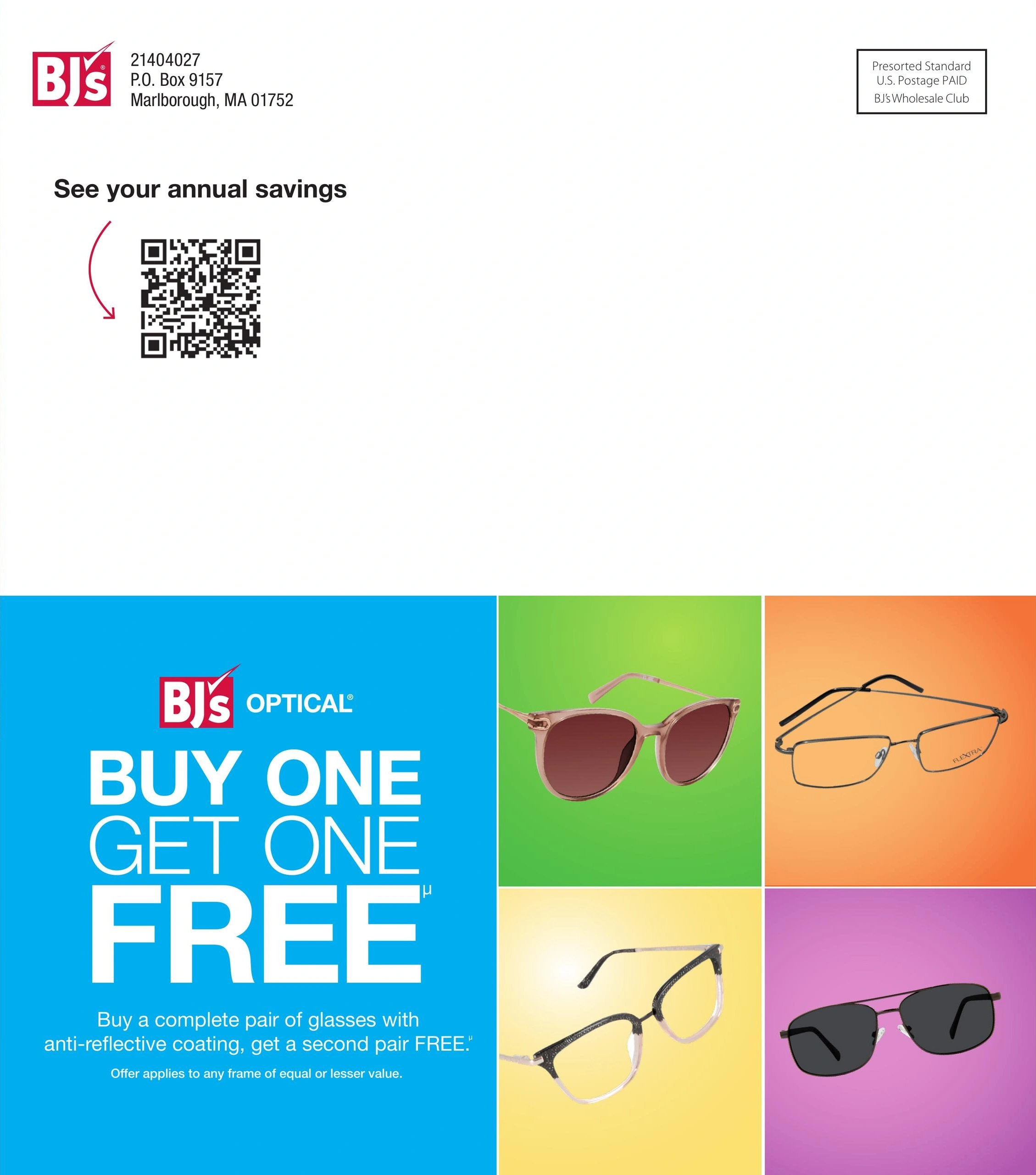 BJ's Wholesale Club flyer page 58