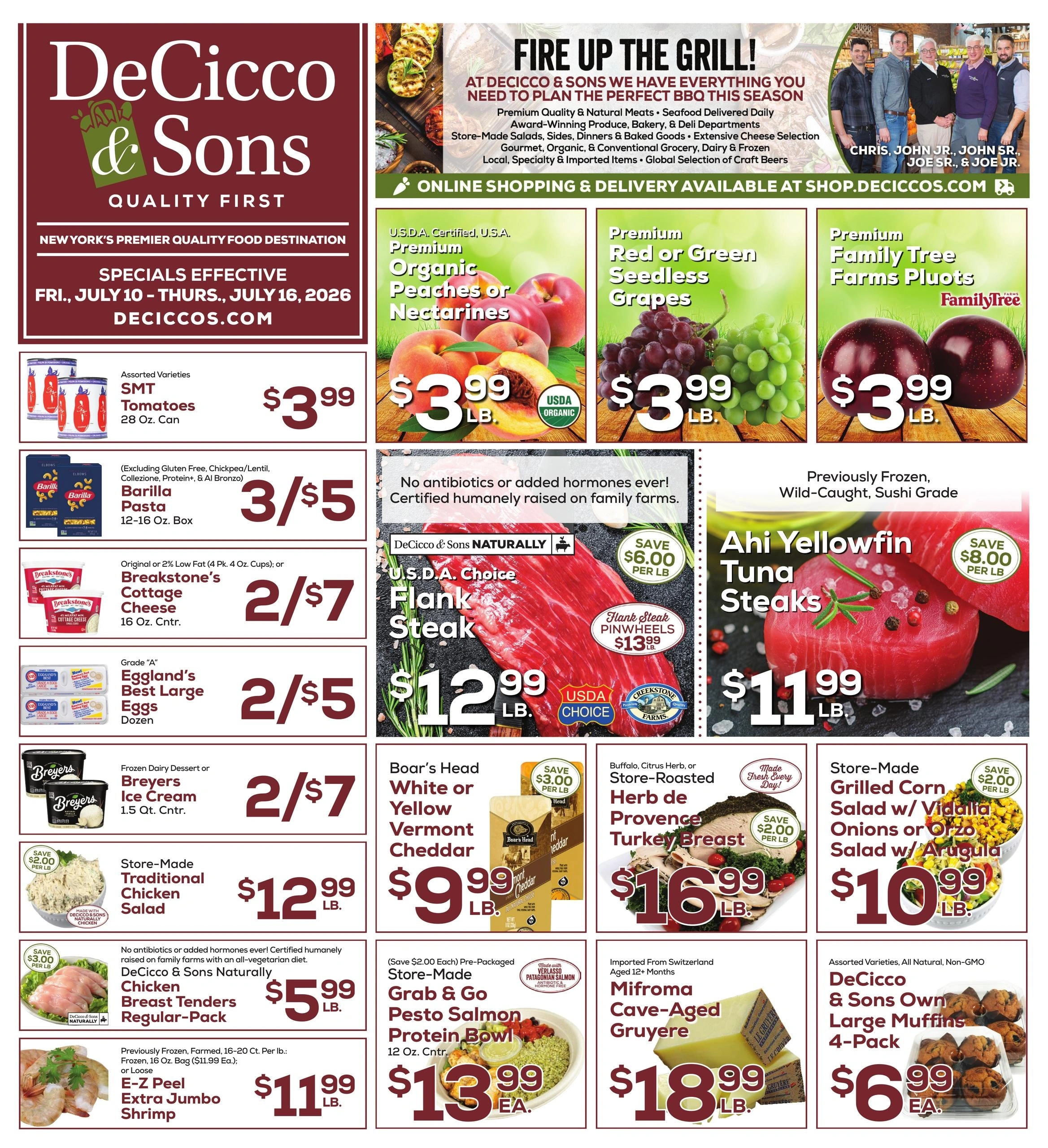 DeCicco & Sons flyer page 1