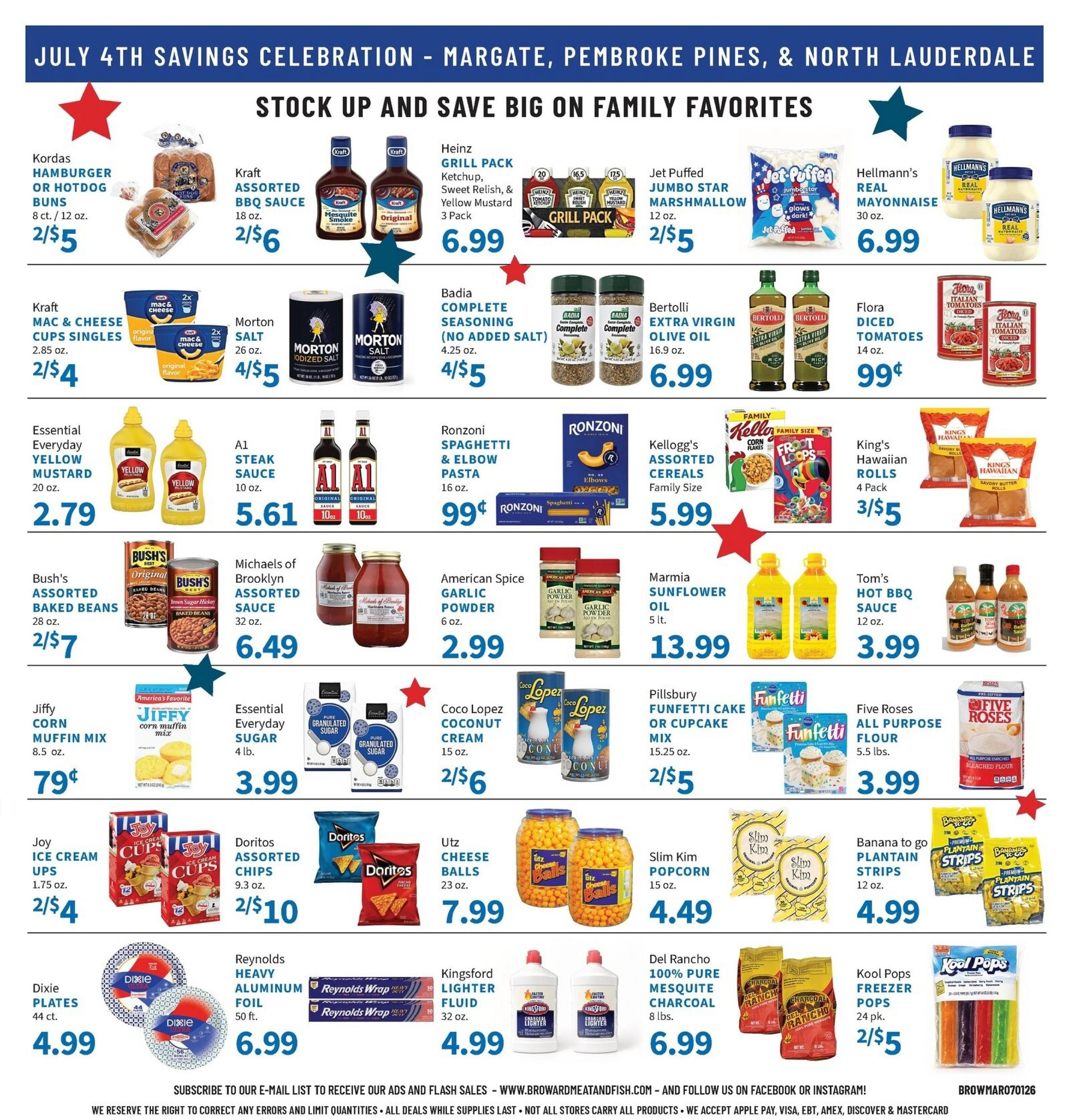 Broward Meat and Fish flyer page 6
