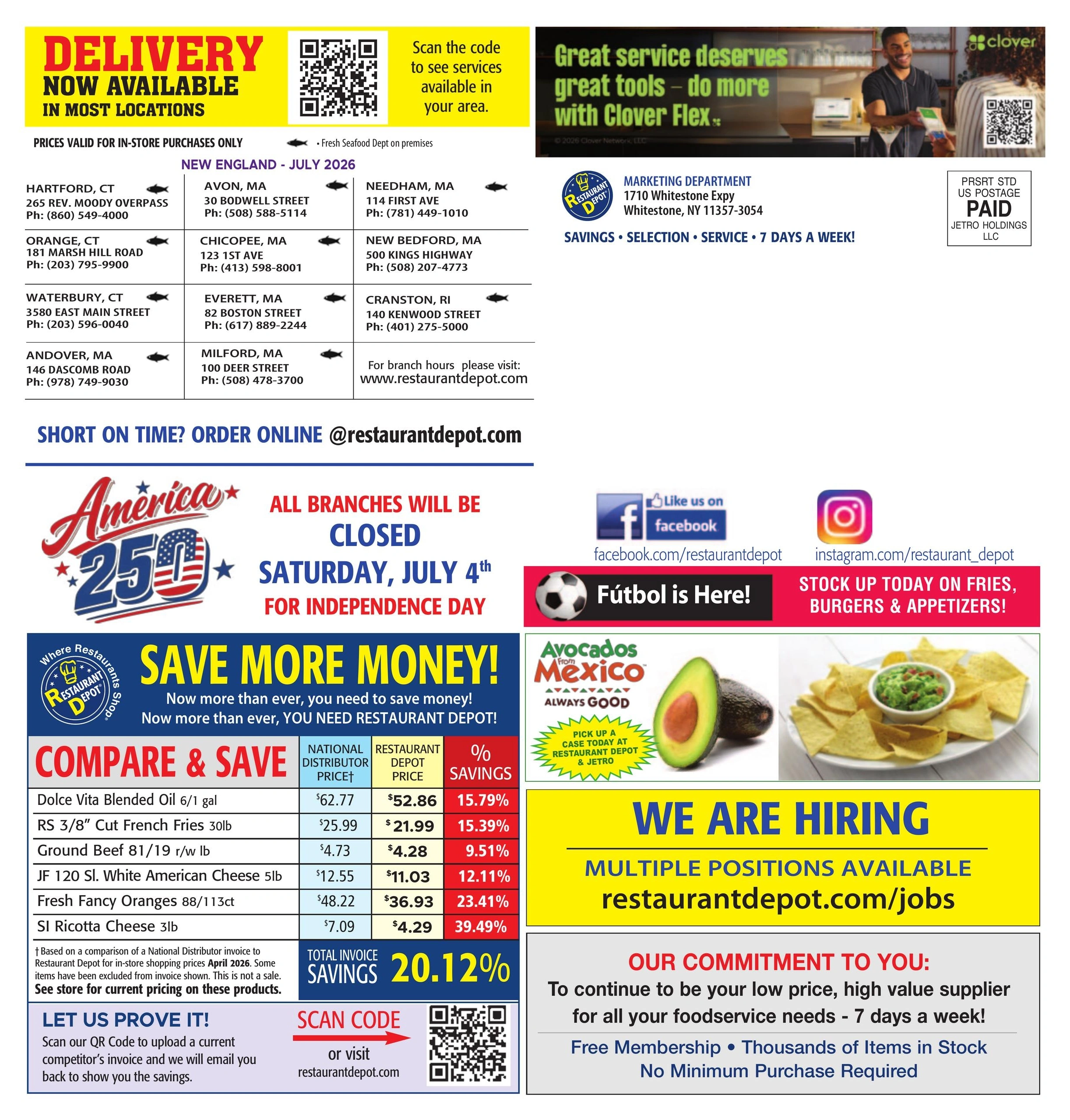 Restaurant Depot flyer page 12