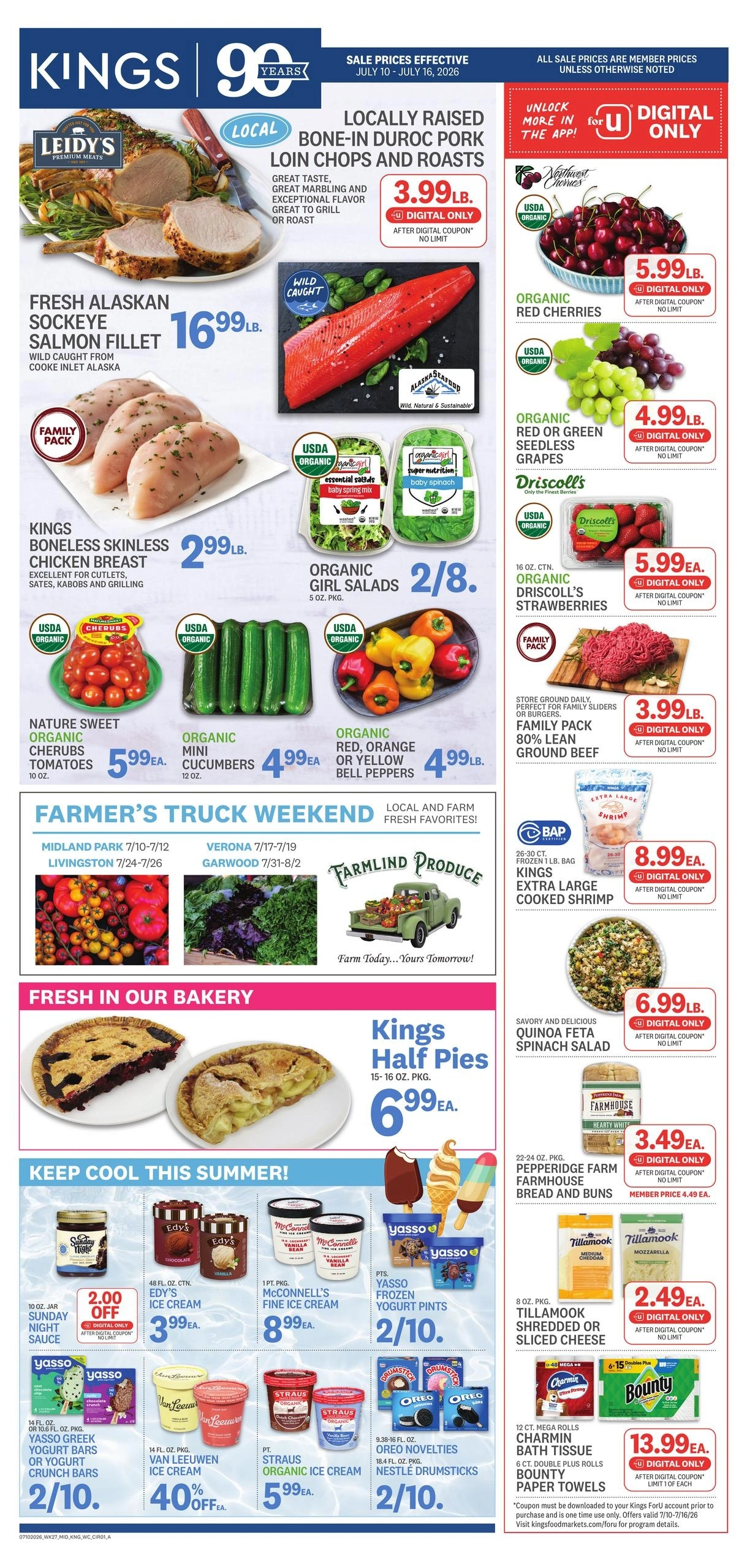 Kings Food Markets flyer page 1
