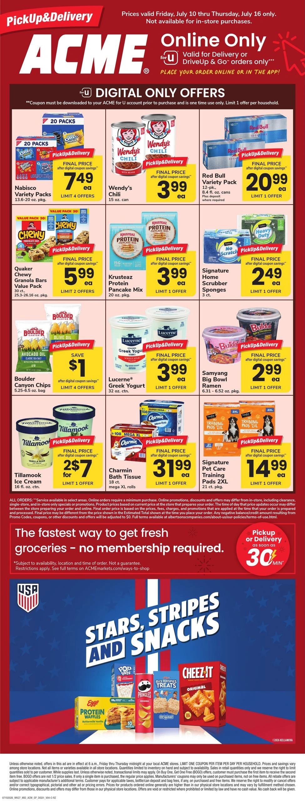 Acme Markets flyer page 1