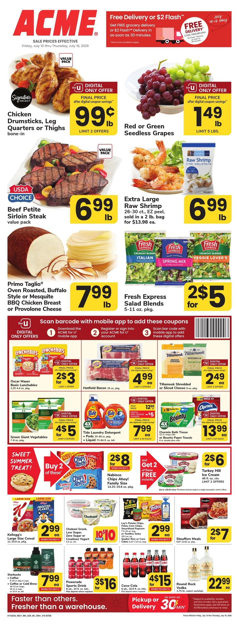 Acme Markets flyer page 1