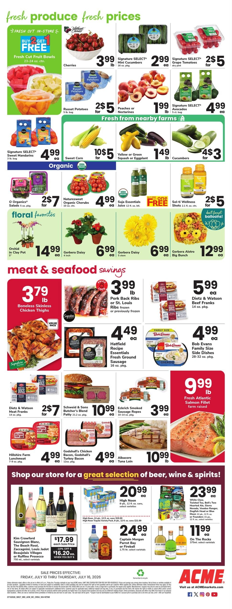 Acme Markets flyer page 4
