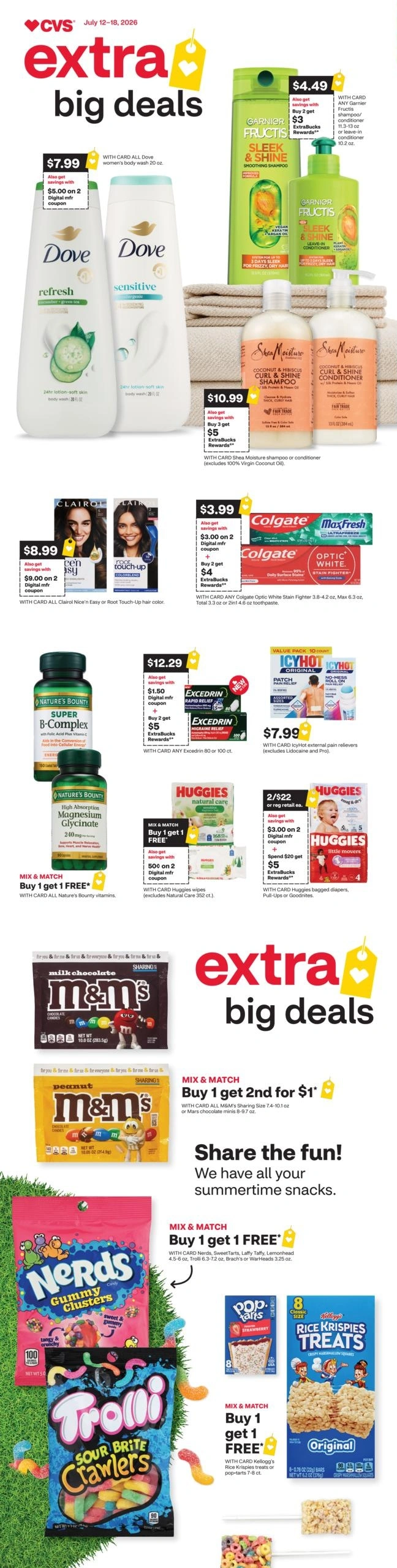 CVS Pharmacy flyer page 1