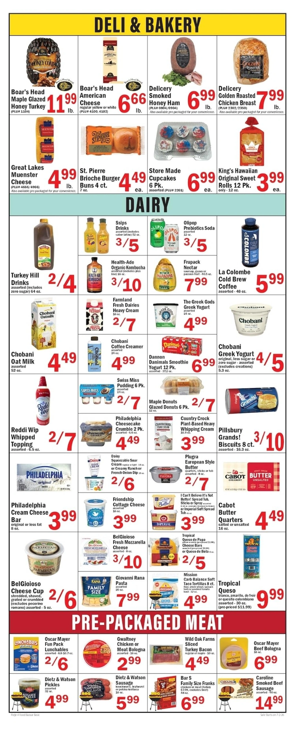 Food Bazaar Supermarket flyer page 4