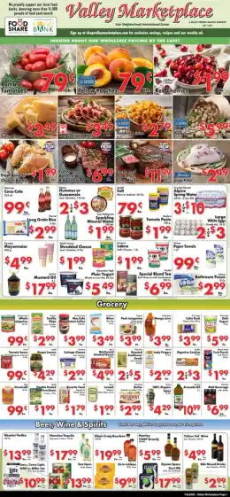 Valley Marketplace Flyer