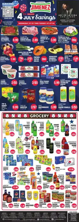 Carnicerias Jimenez Indexed Weekly