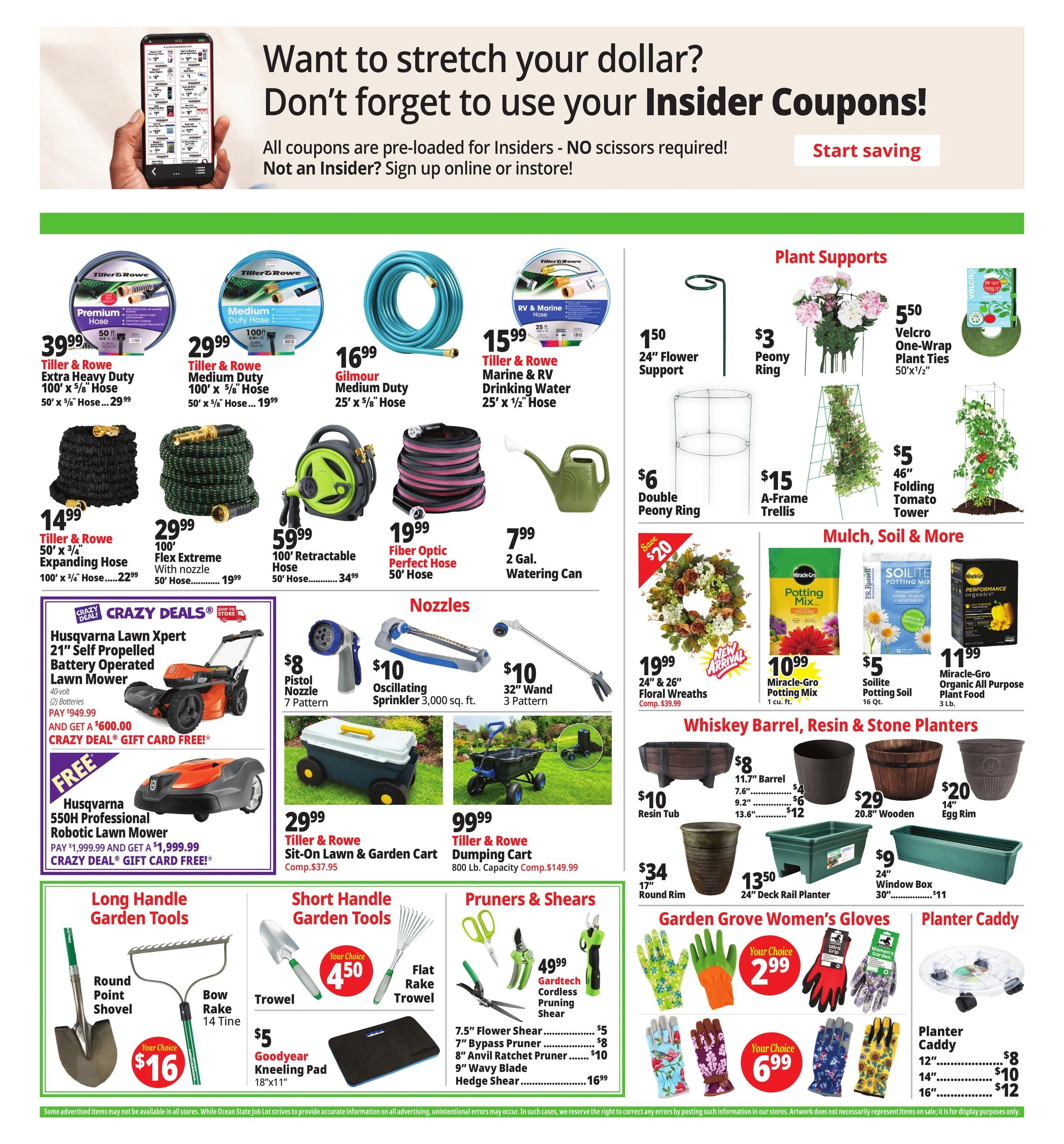 Ocean State Job Lot	 flyer page 5