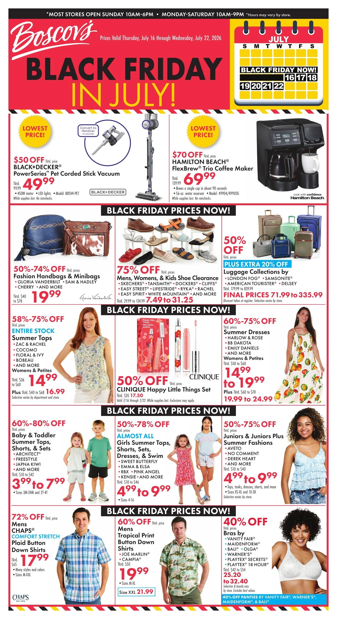 Boscov's flyer page 1