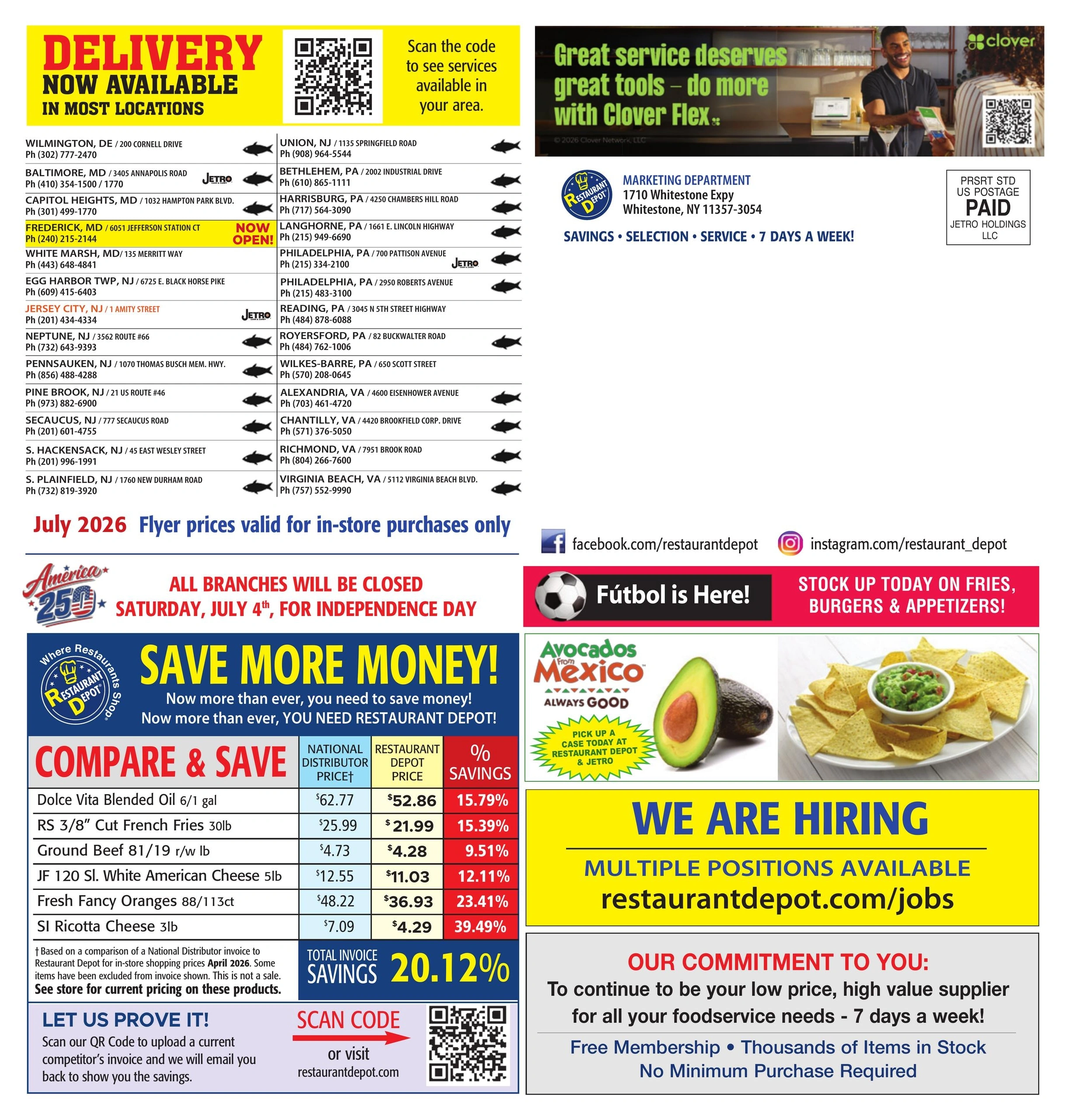 Restaurant Depot flyer page 12