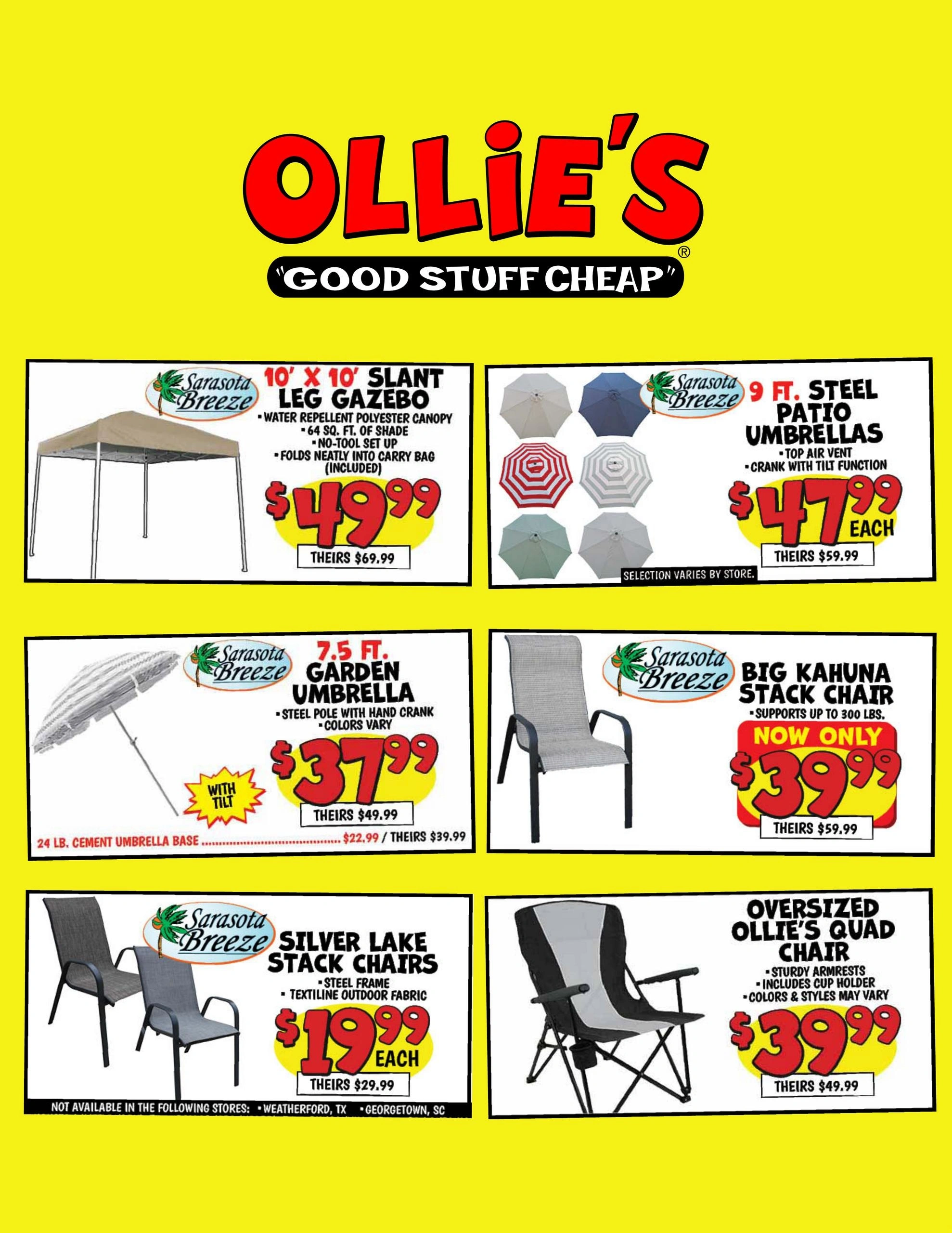 Ollie's Bargain Outlet flyer page 1