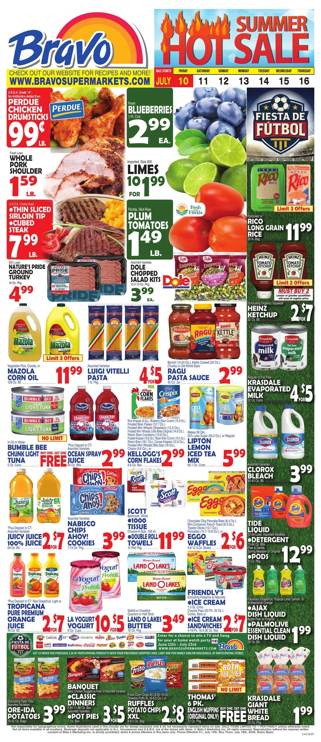 Bravo Supermarket flyer page 1