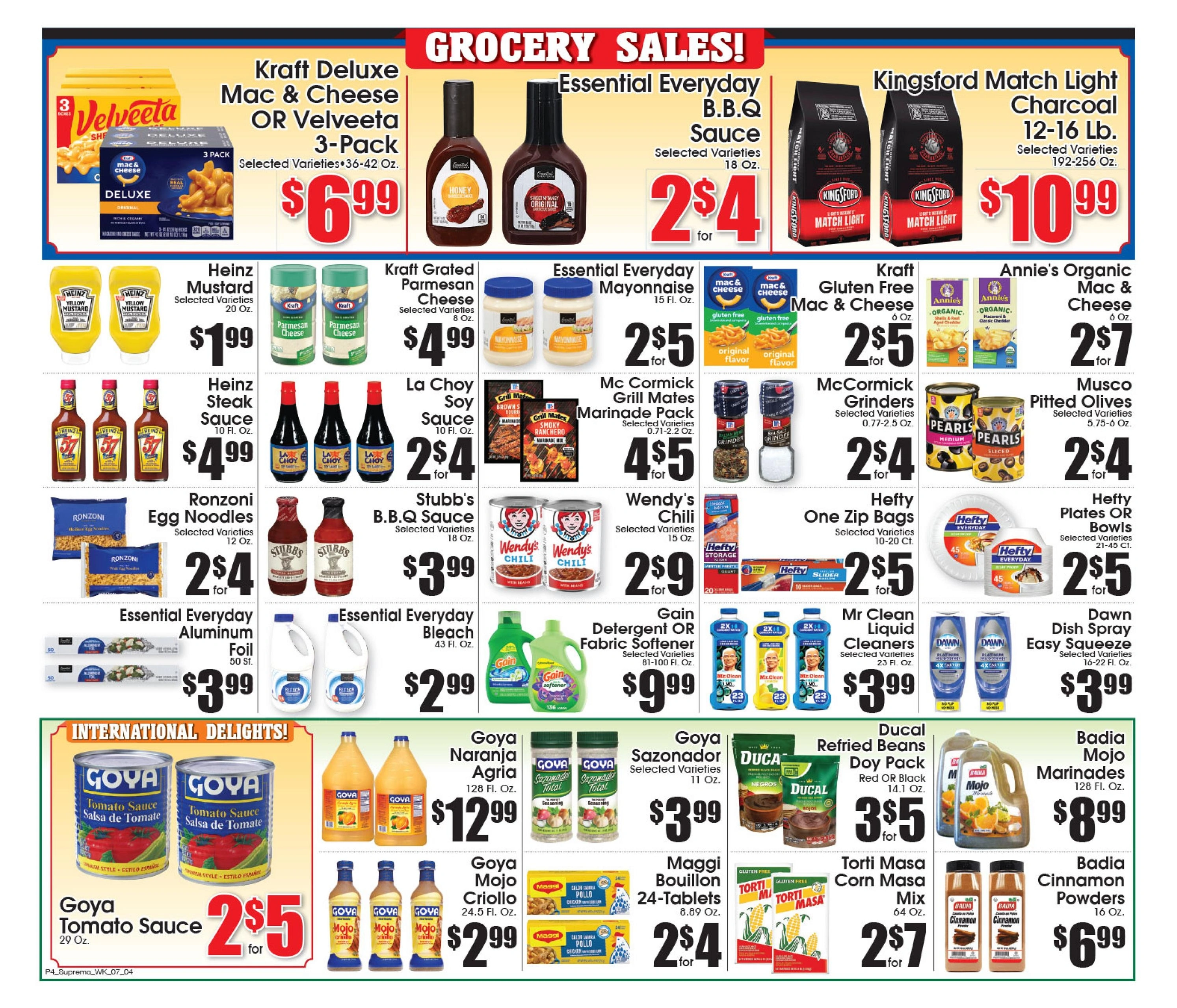 Supremo Foods Inc flyer page 4