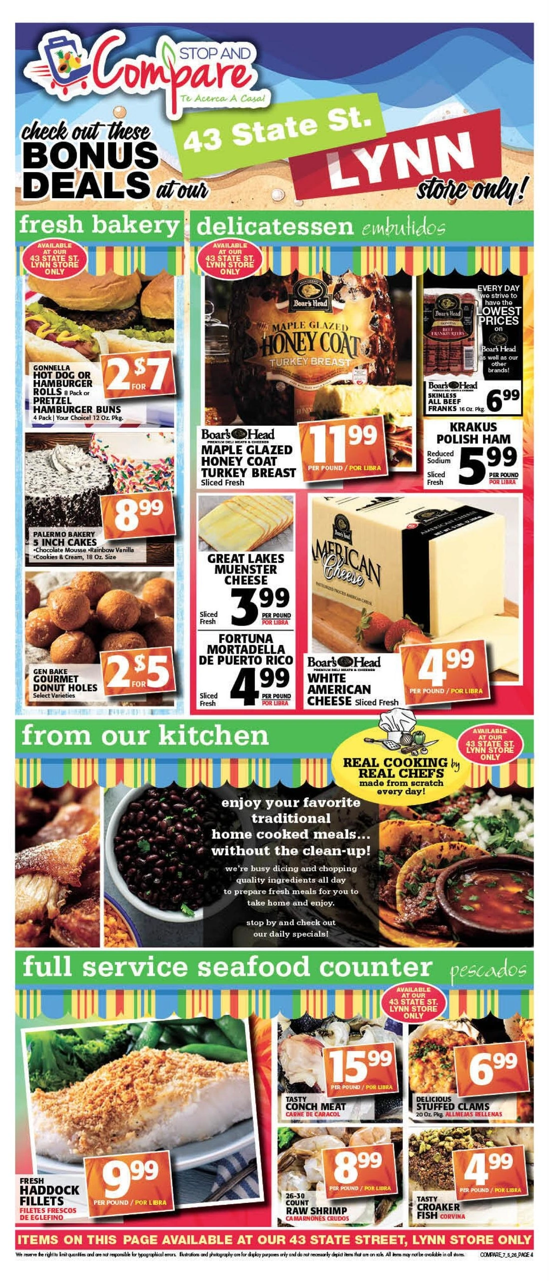 Stop and Compare Markets flyer page 4
