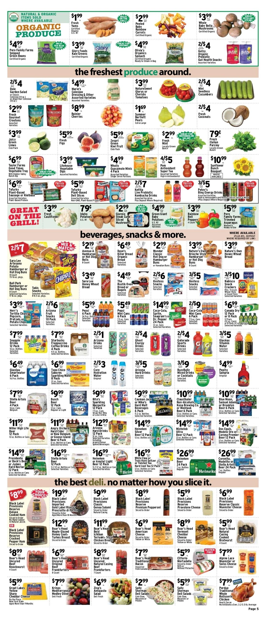 Associated Supermarkets flyer page 5