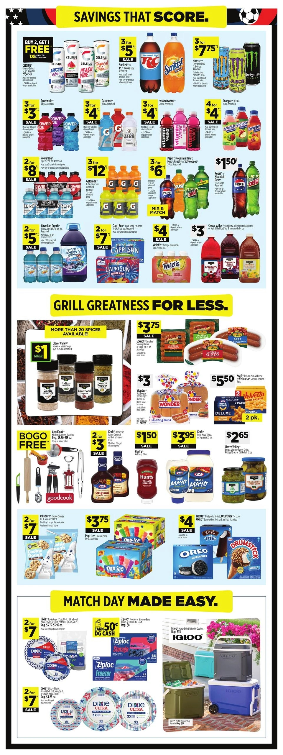 Dollar General flyer page 4