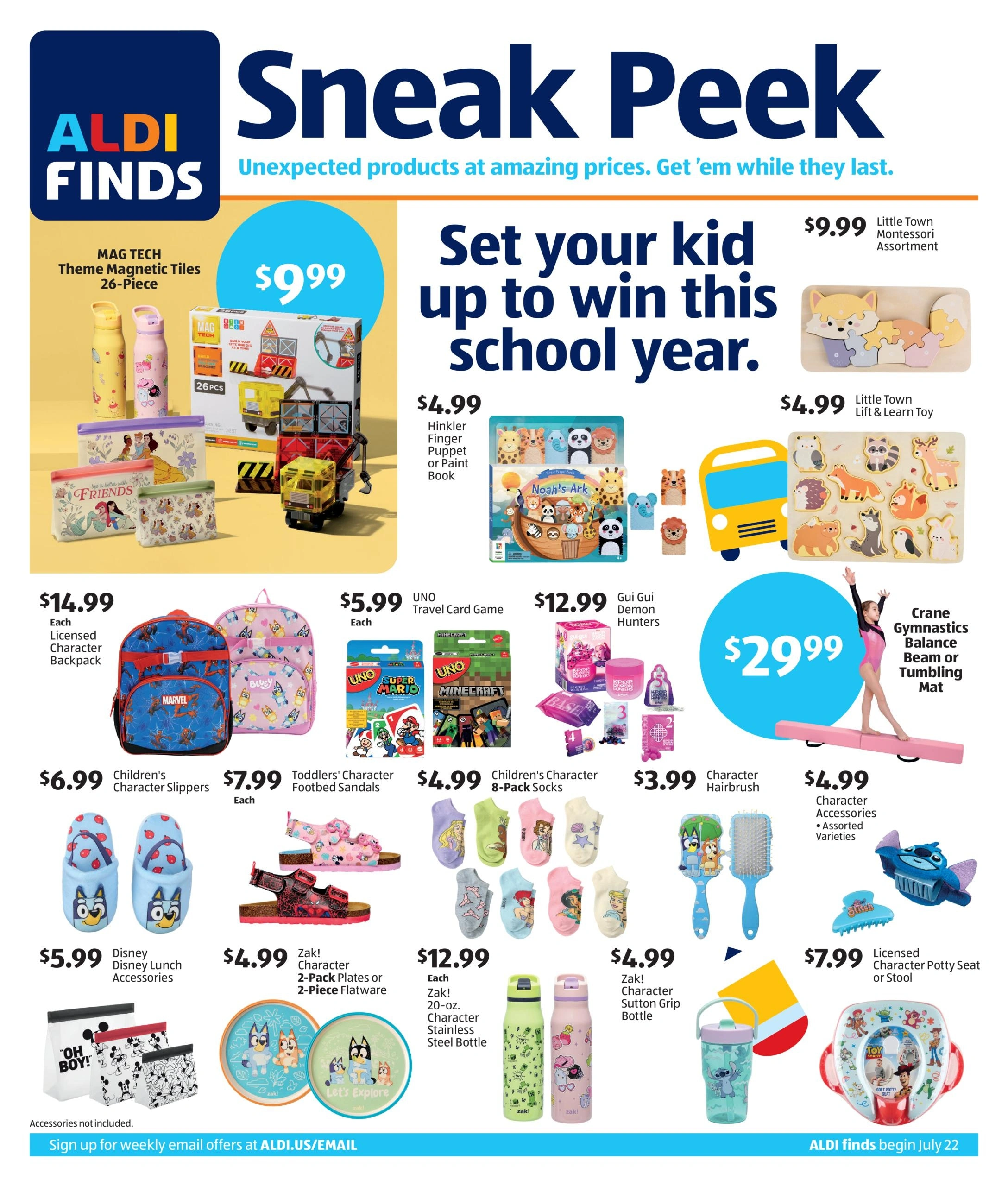 ALDI flyer page 1