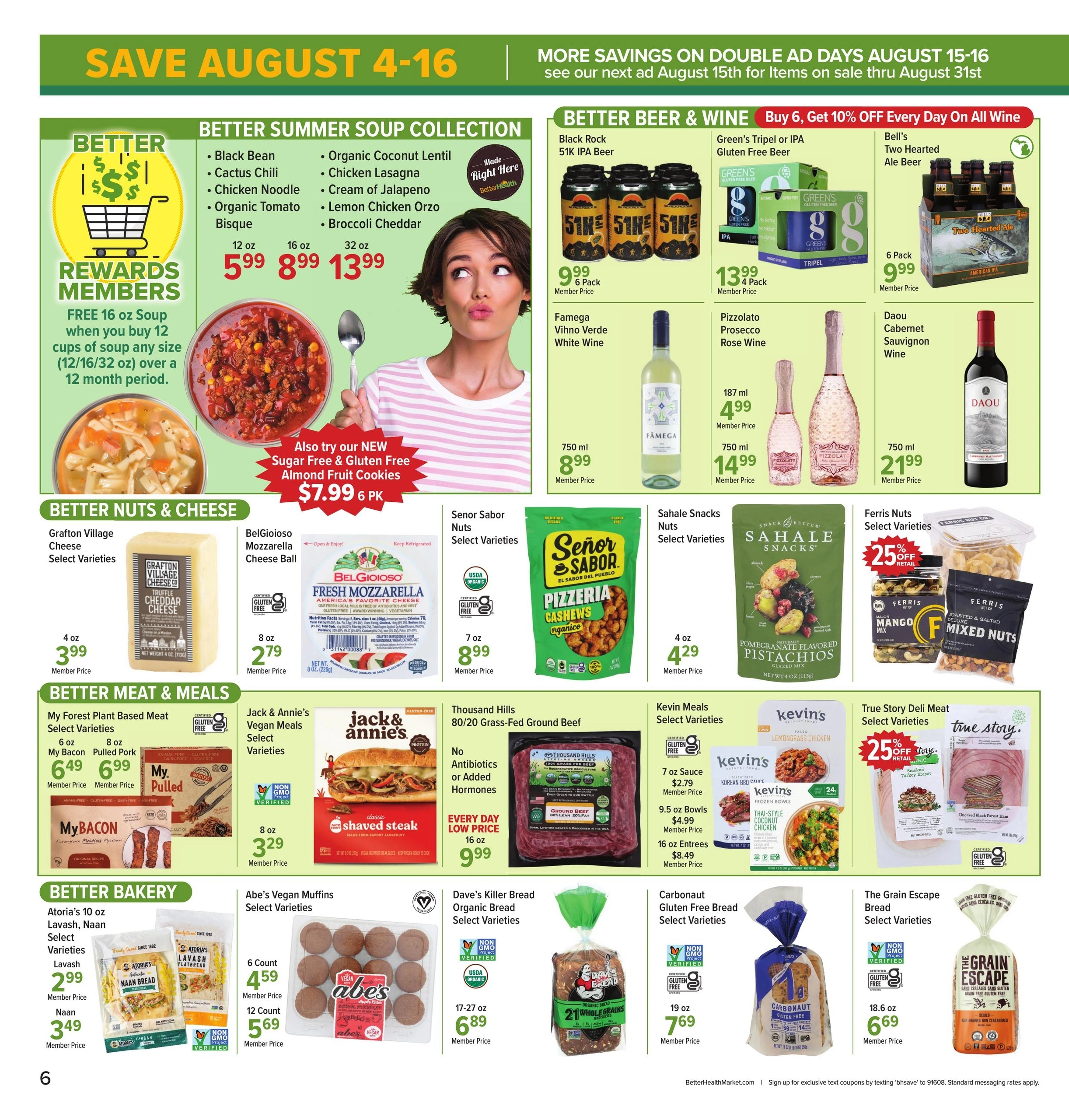 Better Health Market flyer page 6
