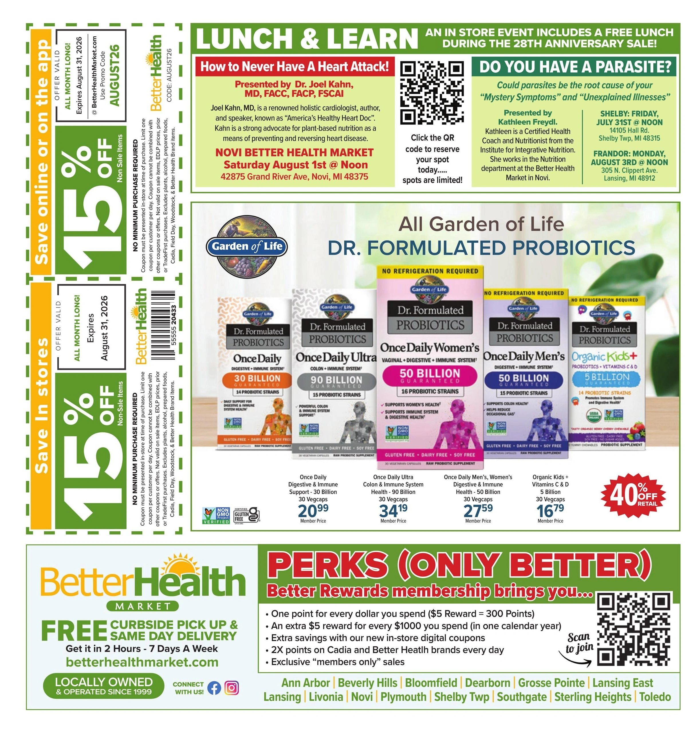 Better Health Market flyer page 12
