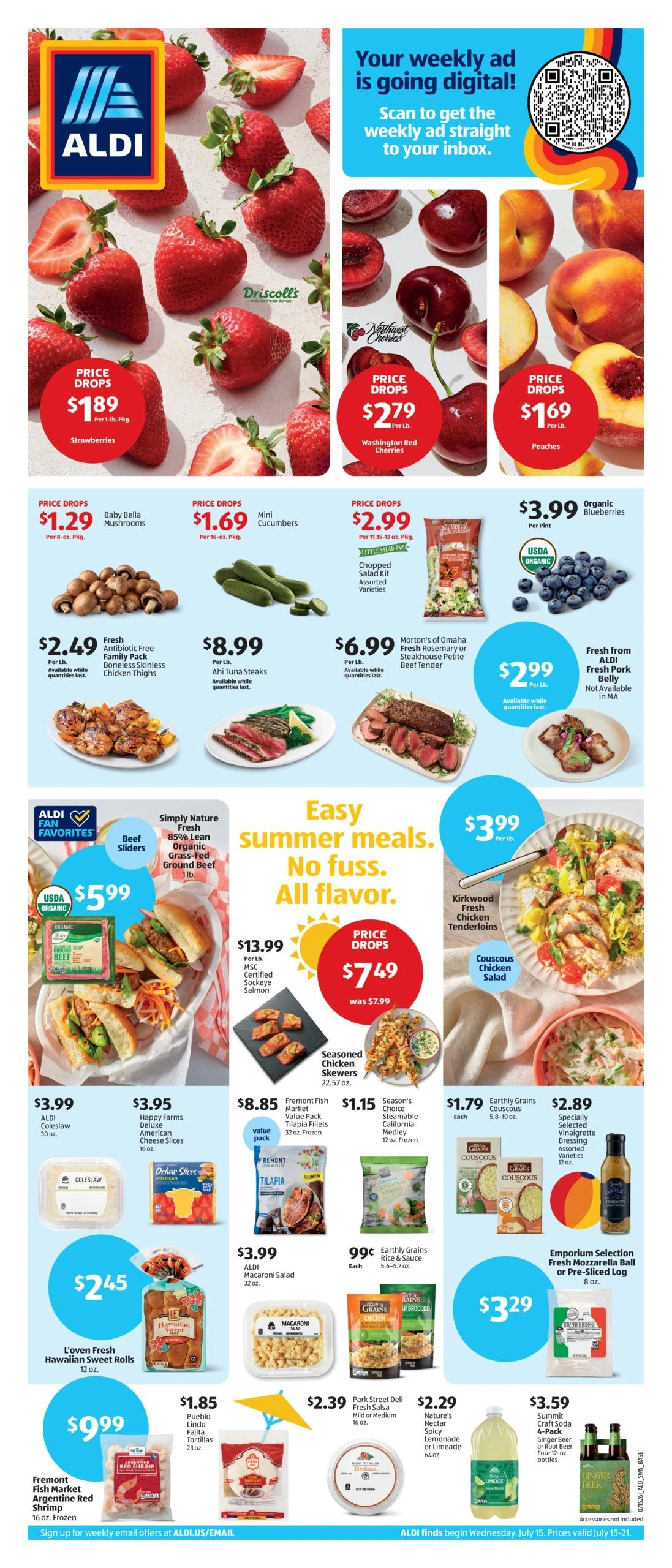 ALDI flyer page 1