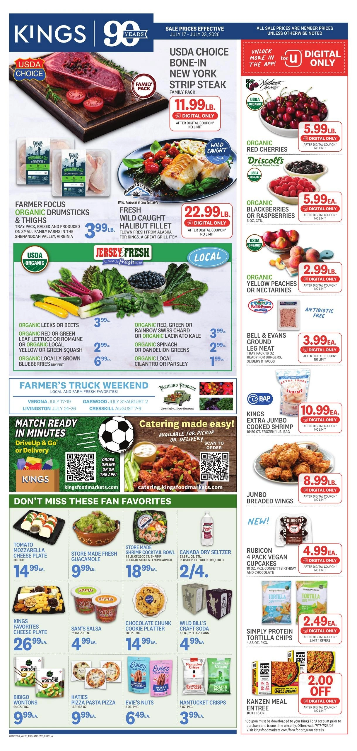 Kings Food Markets flyer page 1