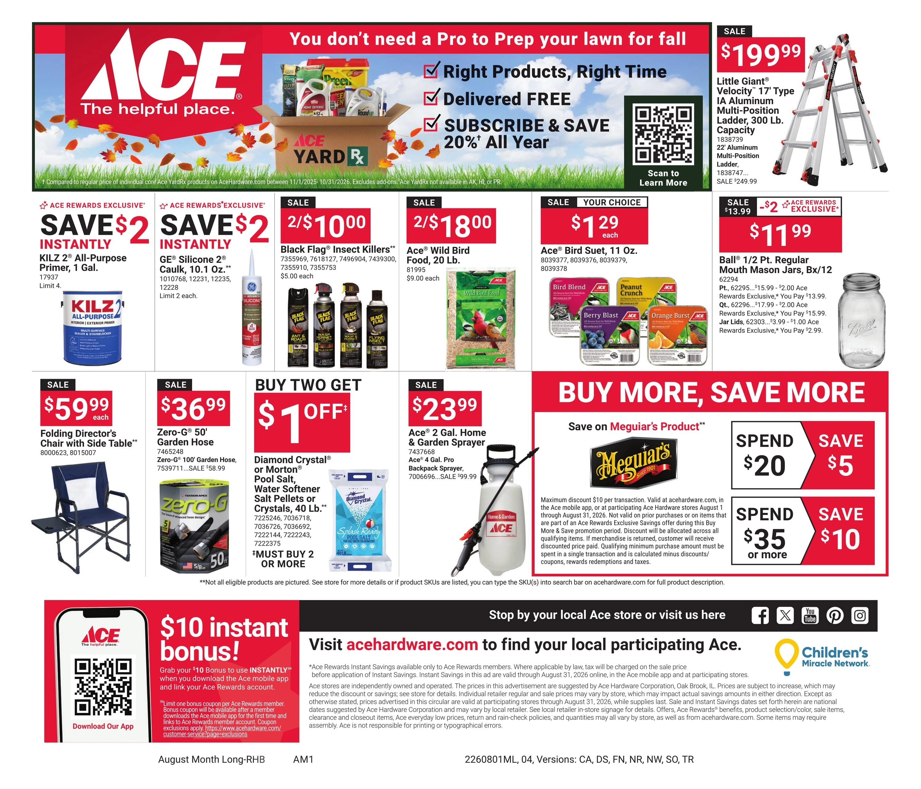 Ace Hardware flyer page 4