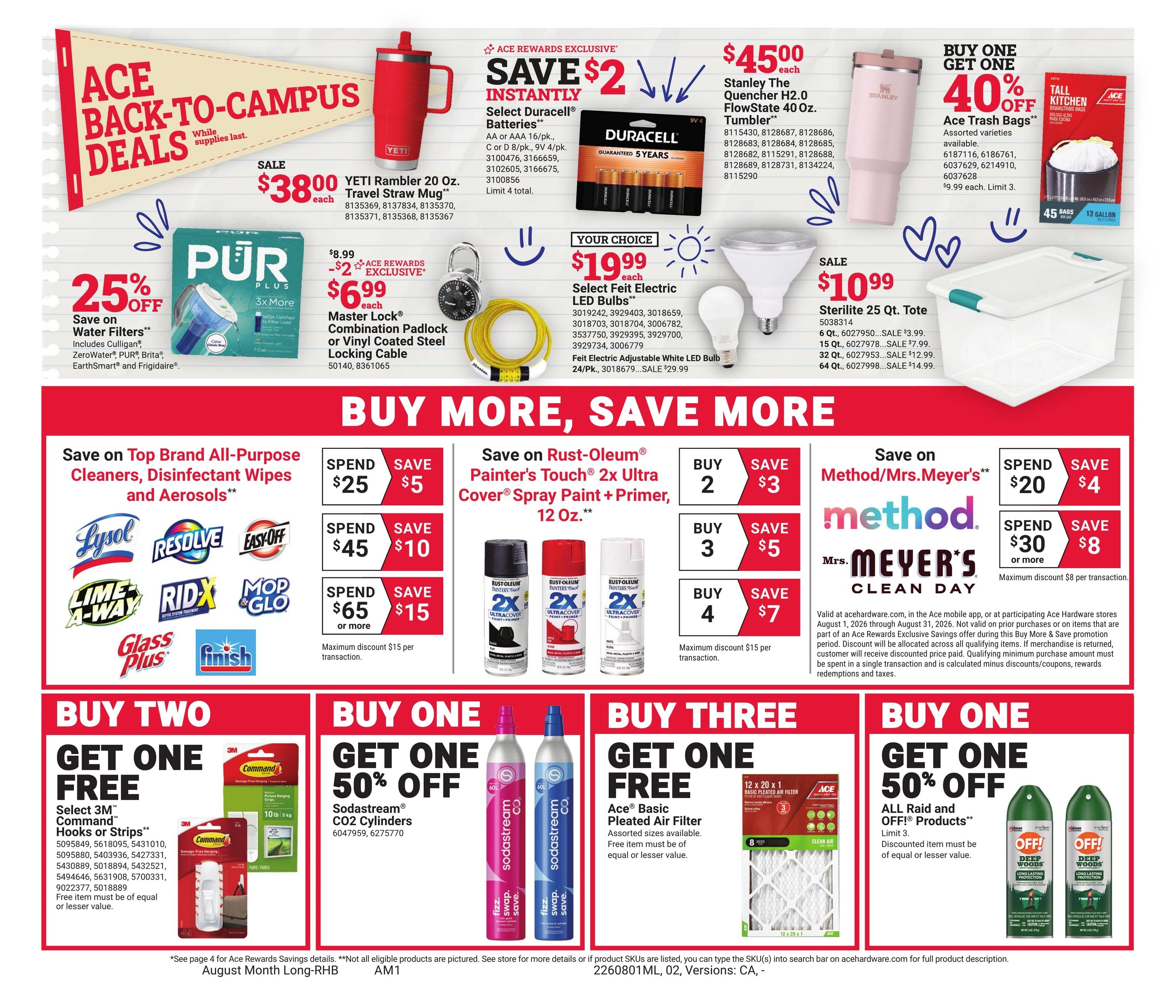 Ace Hardware flyer page 2