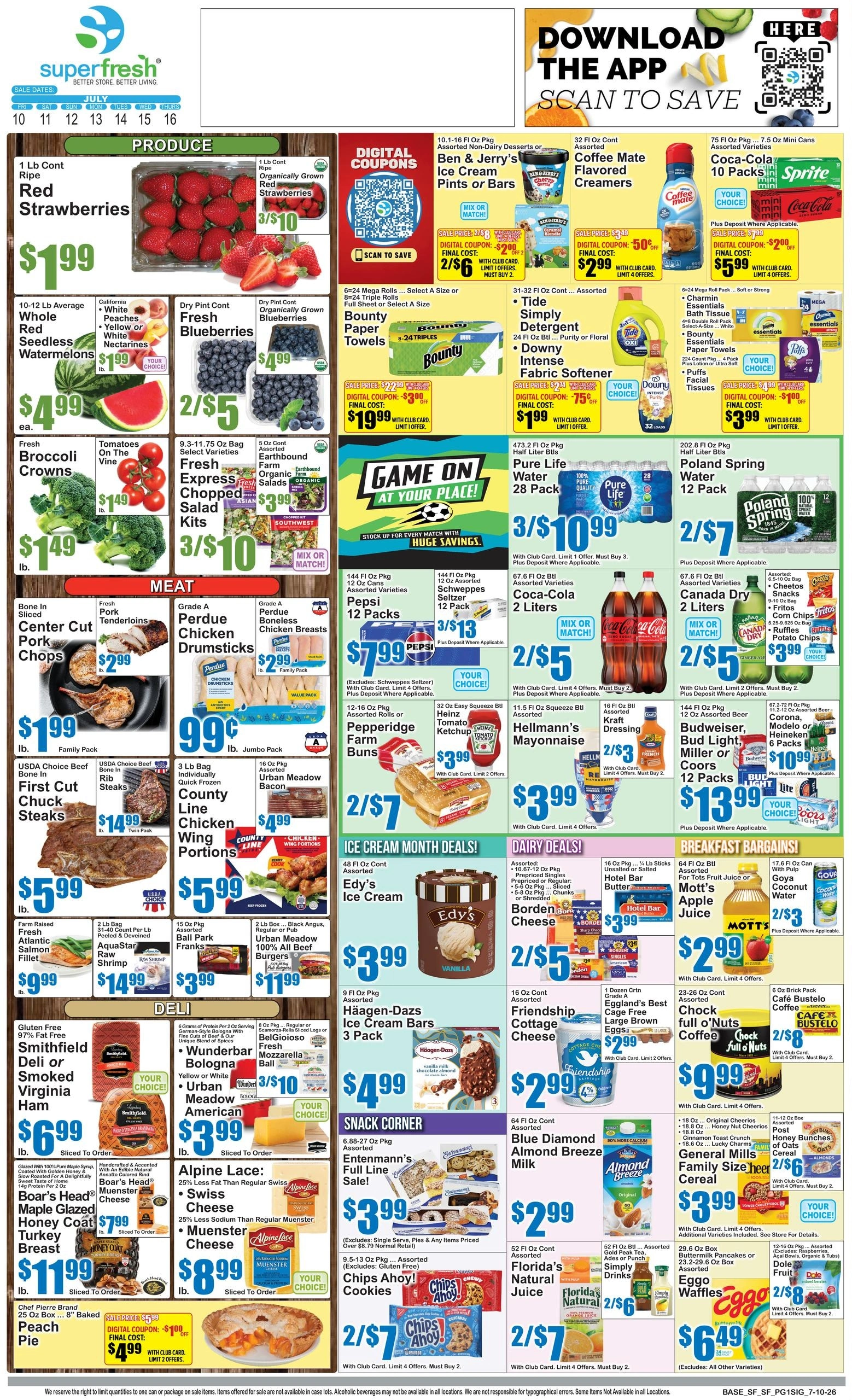 SuperFresh flyer page 1