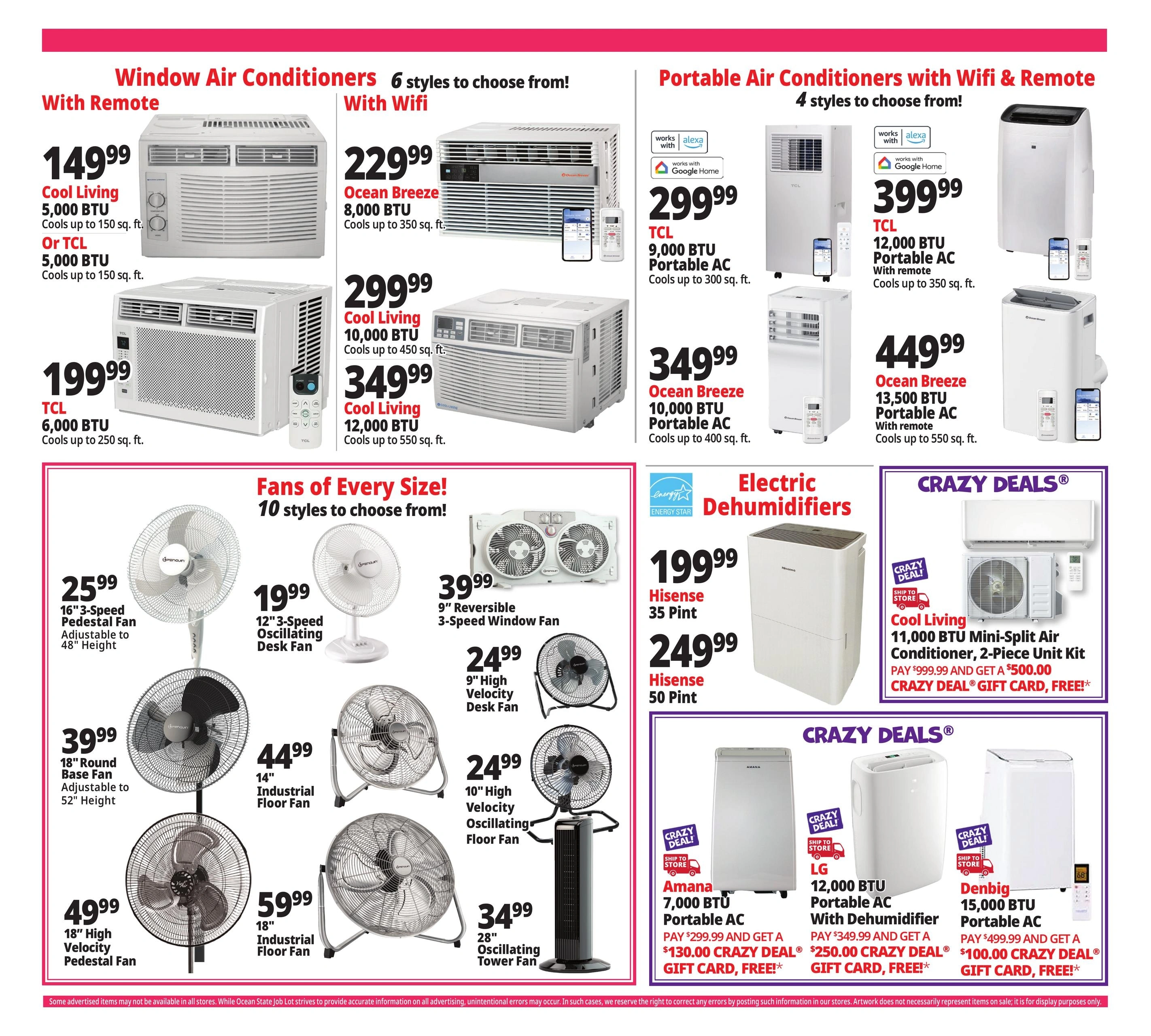 Ocean State Job Lot	 flyer page 5