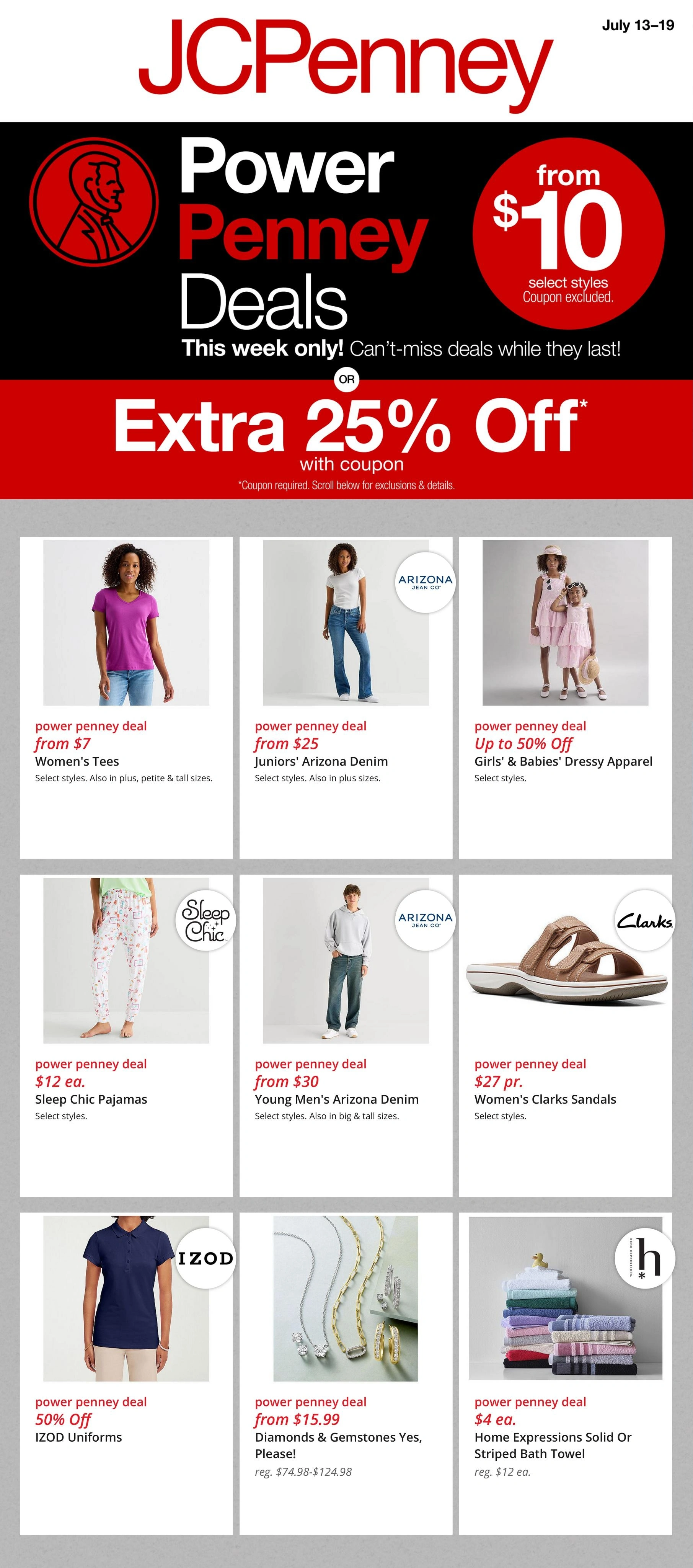 JCPenney flyer page 1
