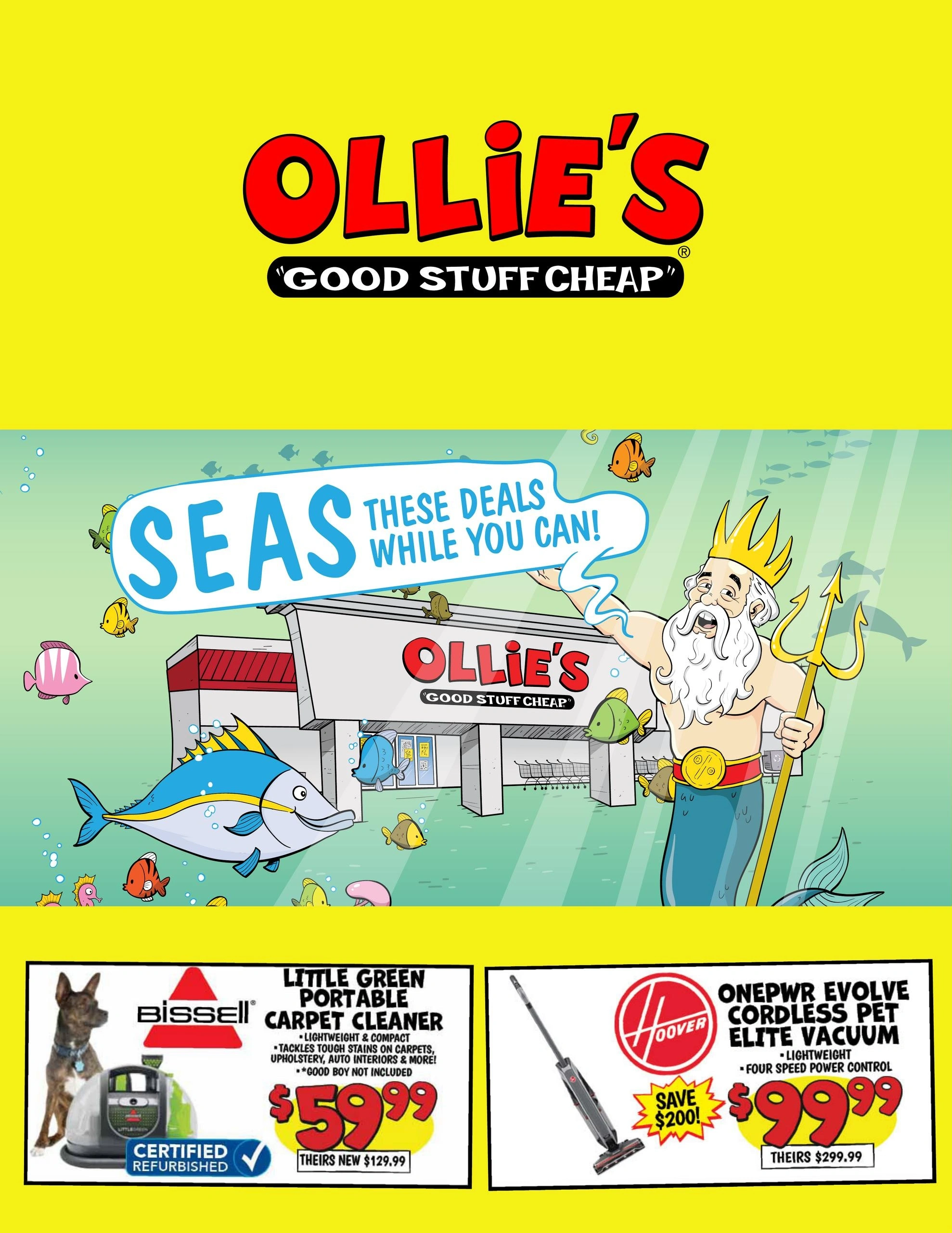 Ollie's Bargain Outlet flyer page 1