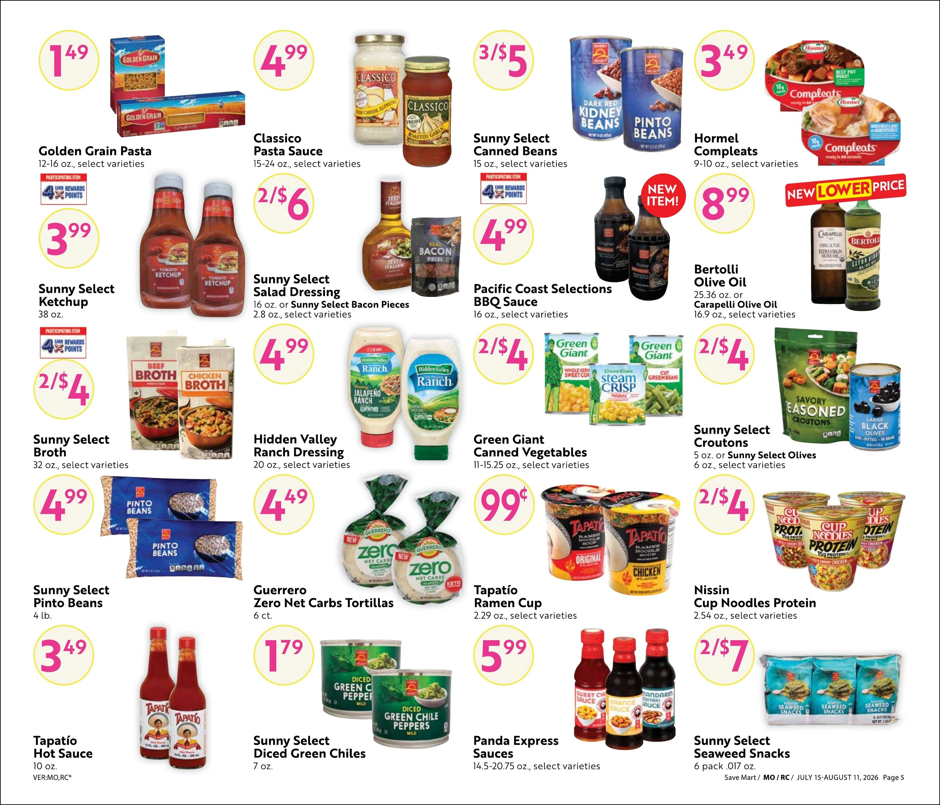 Save Mart flyer page 5