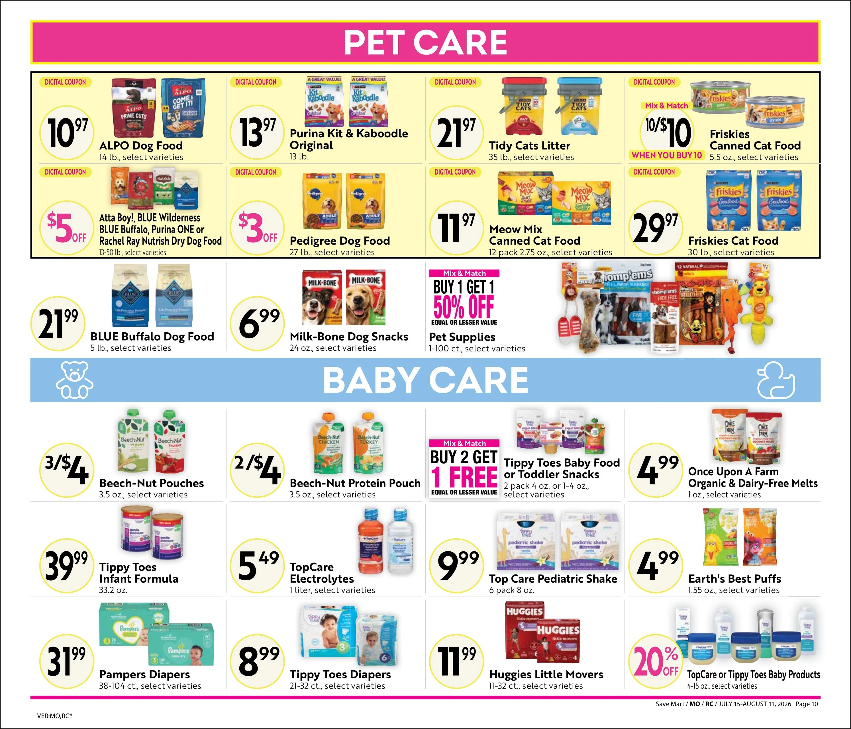 Save Mart flyer page 10